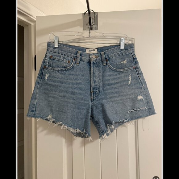 AGOLDE Parker Long Short in Swapmeet | Size 26 - Picture 7 of 10